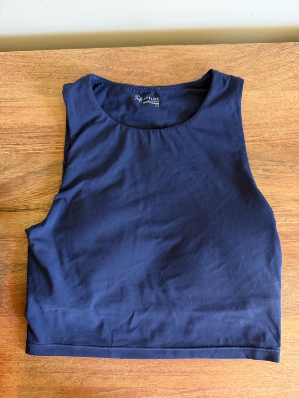 Offline Aerie real me extra royal navy active top